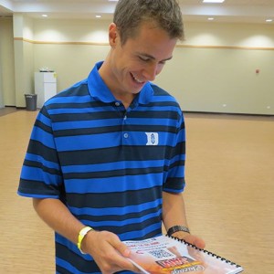 John Scheyer Duke College Coach Recruiting at Baylor Event