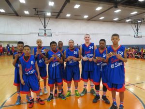 2014 East vs West All Star Game East 6th Grade Skill Challenge Winners!