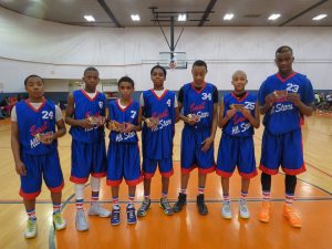 2014 East vs West All Star Game East 7th Grade Skilled Challenge Award