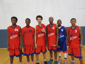East vs. West All Star 8th Graders plus Lance!