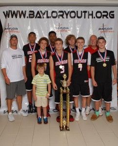 Indiana Faith Baylor Event 8th grade Champ