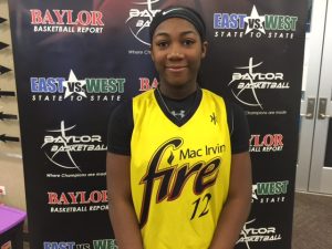 Kayla Green Mac Irvin Fire Baylor WinterBlast