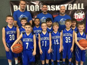 4th Grade Lake Central Blue Baylor Winter Basketball League
